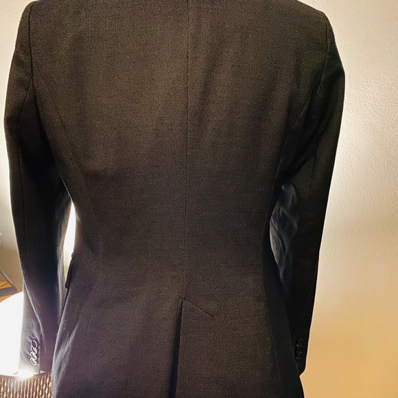 Zara Basic Blazer Silvery Black EUC - Picture 7 of 7